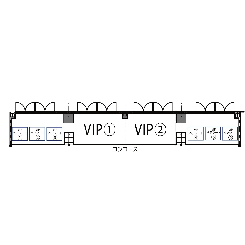 VIPシート /   2023-24 レギュラーチケット　１１月１８日（土）１７：００