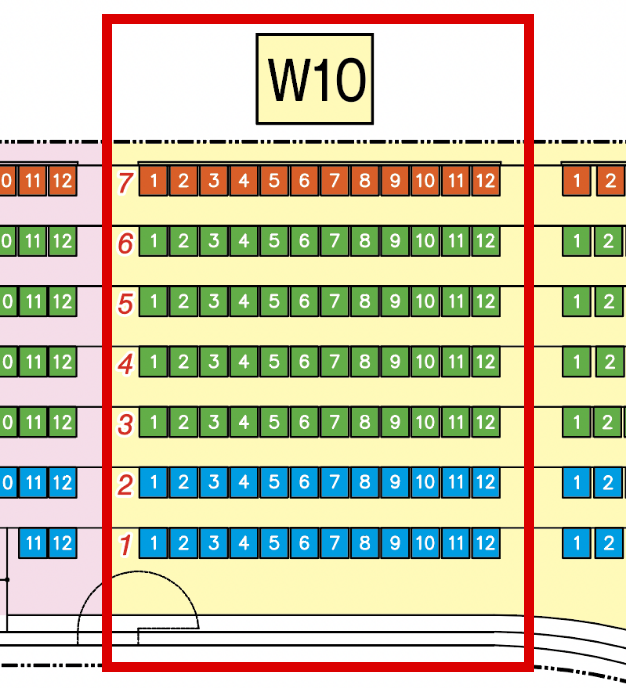 ◎W10 / Corner seat / 2023-24 regular ticket January 13th (Sat) 17:00